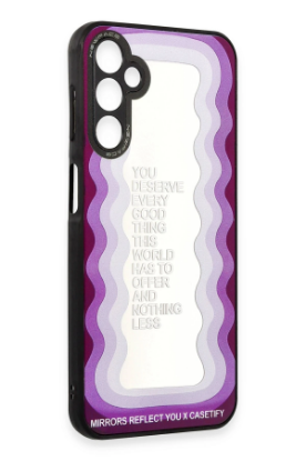 Newface Samsung Galaxy A04S Kılıf Mirror Desenli Kapak - Mirror - 5 resmi