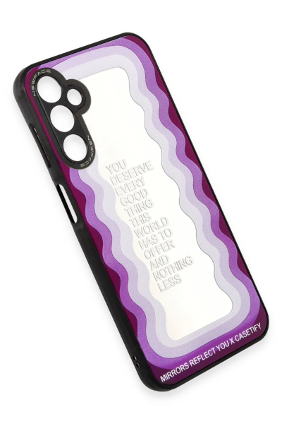 Newface Samsung Galaxy A04S Kılıf Mirror Desenli Kapak - Mirror - 5 resmi