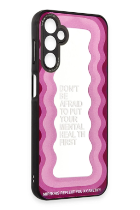 Newface Samsung Galaxy A04S Kılıf Mirror Desenli Kapak - Mirror - 11 resmi