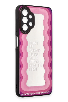 Newface Samsung Galaxy A13 4G Kılıf Mirror Desenli Kapak - Mirror - 11 resmi