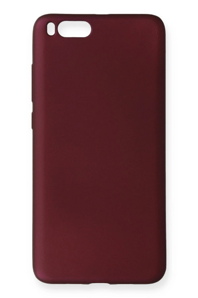 Newface Xiaomi Mi Note 3 Kılıf First Silikon - Mürdüm resmi