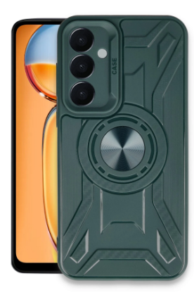 Newface Samsung Galaxy A05S Kılıf Lincoln Silikon - Koyu Yeşil resmi