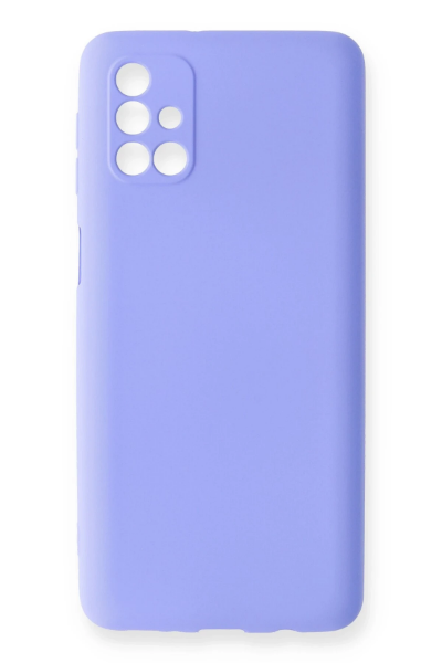 Newface Samsung Galaxy M31S Kılıf First Silikon - Lila resmi