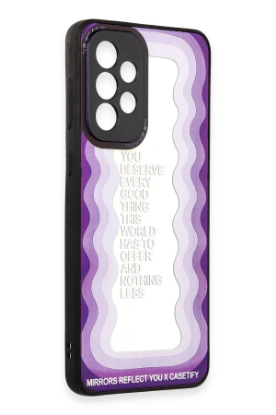 Newface Samsung Galaxy A33 5G Kılıf Mirror Desenli Kapak - Mirror - 5 resmi