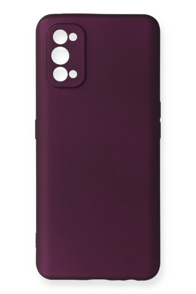 Newface Realme 7 Pro Kılıf First Silikon - Mürdüm resmi