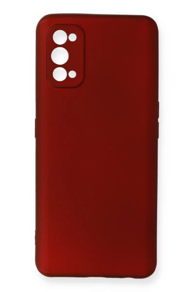 Newface Realme 7 Pro Kılıf First Silikon - Bordo resmi