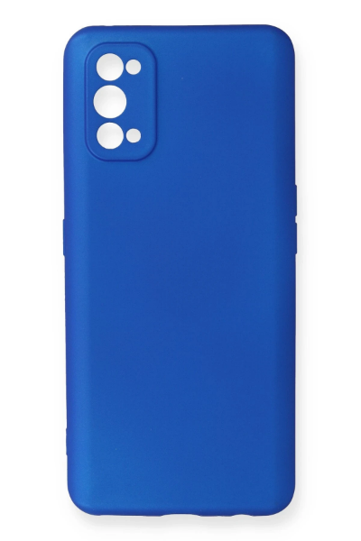 Newface Realme 7 Pro Kılıf First Silikon - Mavi resmi