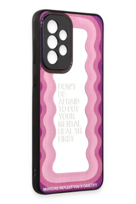 Newface Samsung Galaxy A33 5G Kılıf Mirror Desenli Kapak - Mirror - 11 resmi