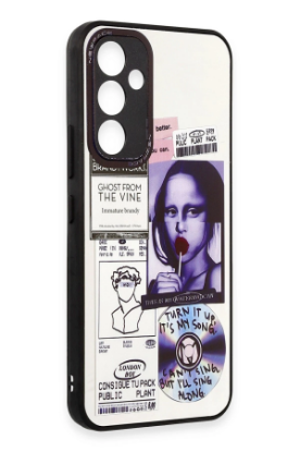 Newface Samsung Galaxy A34 5G Kılıf Mirror Desenli Kapak - Mirror - 2 resmi