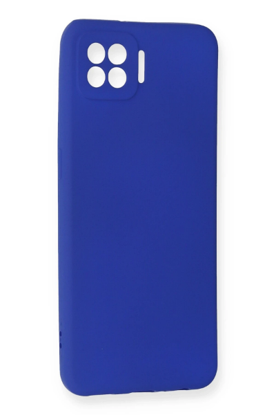 Newface Oppo A73 Kılıf First Silikon - Mavi resmi