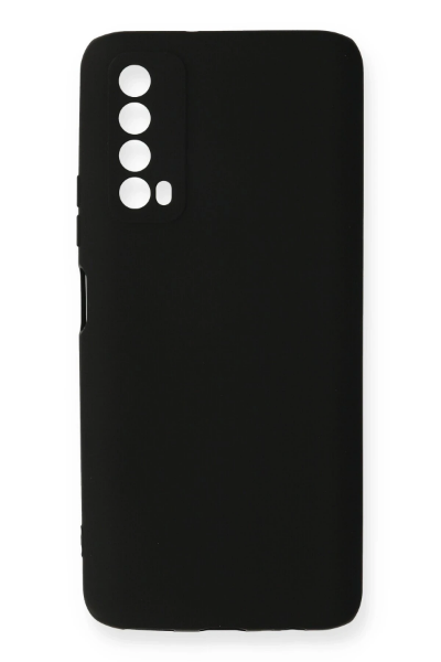Newface Huawei P Smart 2021 Kılıf First Silikon - Siyah resmi