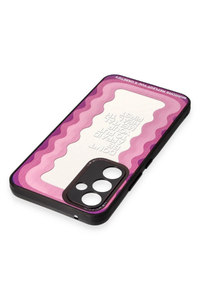 Newface Samsung Galaxy A34 5G Kılıf Mirror Desenli Kapak - Mirror - 11 resmi