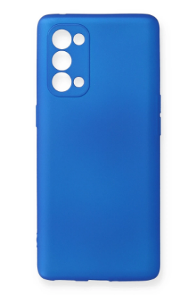 Newface Oppo Reno 5 Pro Kılıf First Silikon - Mavi resmi