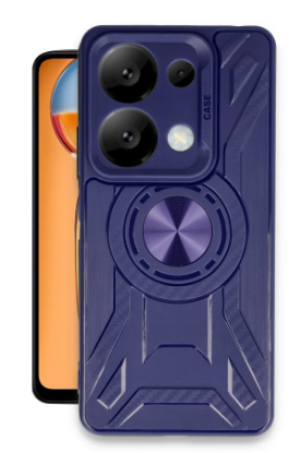 Newface Xiaomi Redmi Note 13 Pro 5G Kılıf Lincoln Silikon - Lacivert resmi