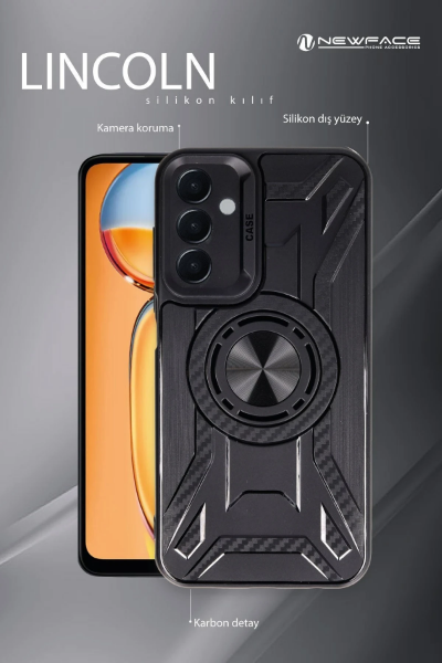 Newface Xiaomi Redmi 13C Kılıf Lincoln Silikon - Lacivert resmi