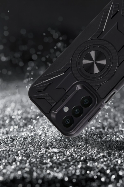Newface Xiaomi Redmi 13C Kılıf Lincoln Silikon - Koyu Yeşil resmi