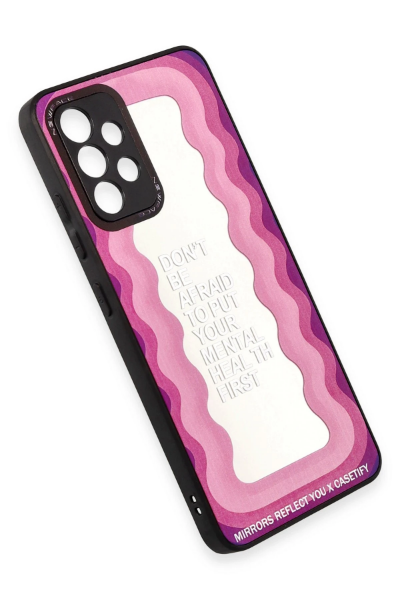 Newface Samsung Galaxy A52 Kılıf Mirror Desenli Kapak - Mirror - 11 resmi
