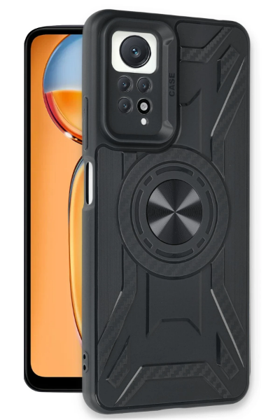 Newface Xiaomi Redmi Note 12 Pro 4G Kılıf Lincoln Silikon - Siyah resmi