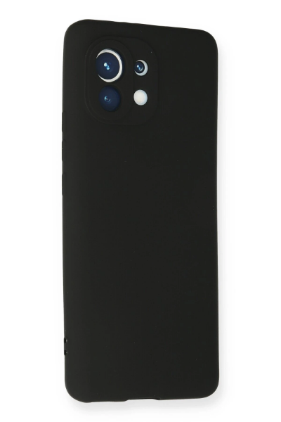 Newface Xiaomi Mi 11 Kılıf First Silikon - Siyah resmi