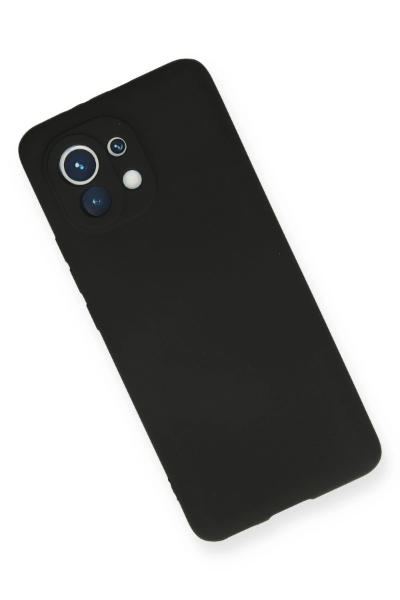 Newface Xiaomi Mi 11 Kılıf First Silikon - Siyah resmi