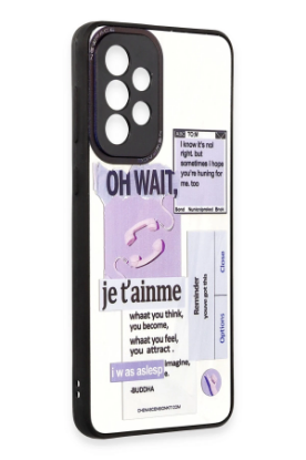 Newface Samsung Galaxy A53 5G Kılıf Mirror Desenli Kapak - Mirror - 4 resmi