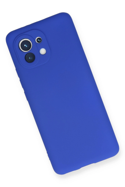 Newface Xiaomi Mi 11 Kılıf First Silikon - Lacivert resmi
