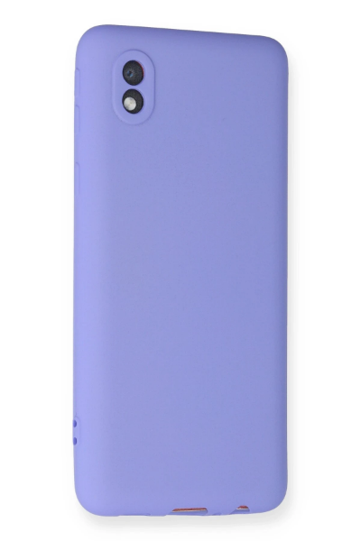 Newface Samsung Galaxy A01 Core Kılıf First Silikon - Lila resmi