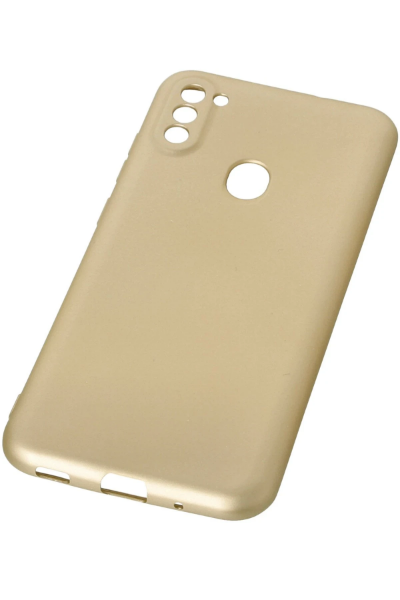 Newface Samsung Galaxy A11 Kılıf First Silikon - Gold resmi