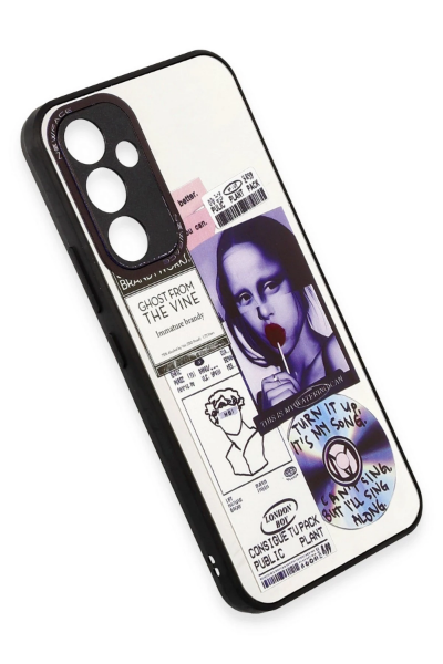 Newface Samsung Galaxy A54 5G Kılıf Mirror Desenli Kapak - Mirror - 2 resmi