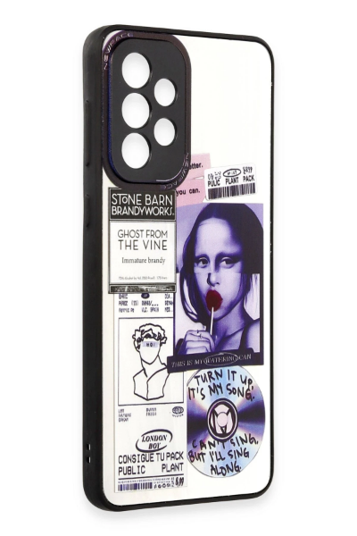 Newface Samsung Galaxy A73 5G Kılıf Mirror Desenli Kapak - Mirror - 2 resmi