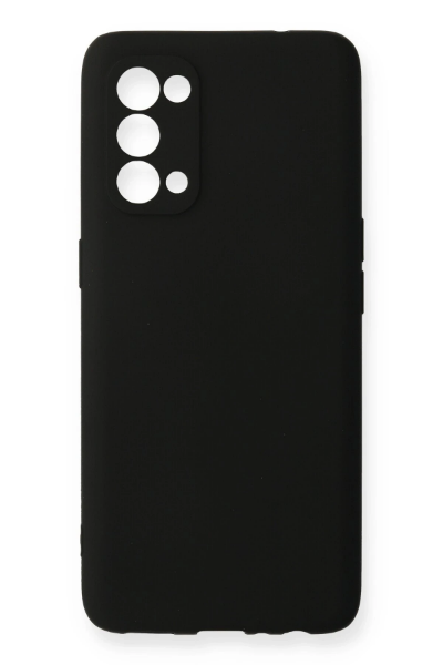Newface Oppo Reno 5 Pro Kılıf First Silikon - Siyah resmi