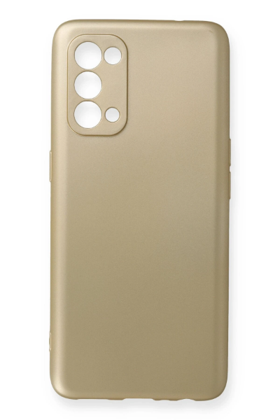Newface Oppo Reno 5 Pro Kılıf First Silikon - Gold resmi