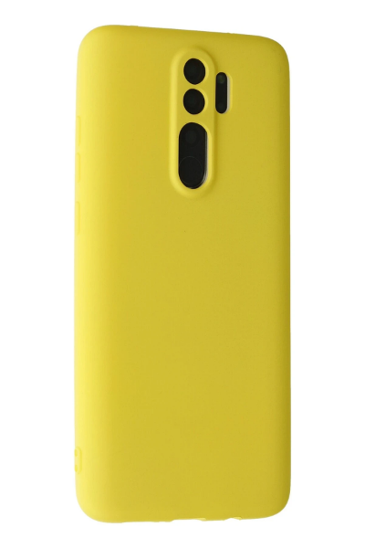Newface Xiaomi Redmi Note 8 Pro Kılıf First Silikon - Sarı resmi