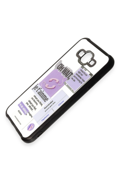 Newface Samsung Galaxy J7 Kılıf Mirror Desenli Kapak - Mirror - 4 resmi