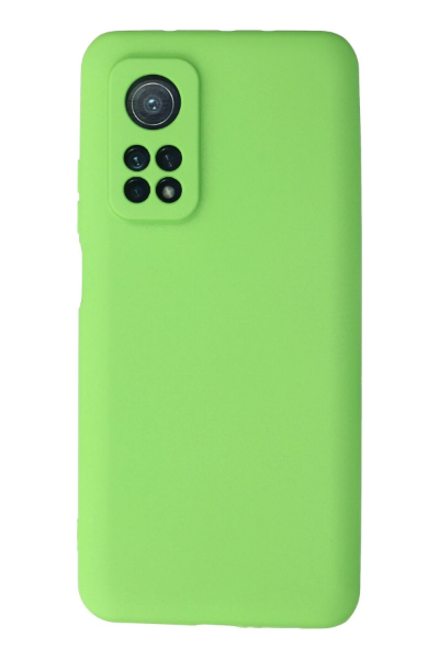 Newface Xiaomi Mi 10T Kılıf First Silikon - Yeşil resmi