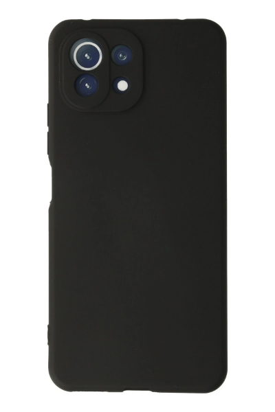 Newface Xiaomi Mİ 11 Lite Kılıf First Silikon - Siyah resmi