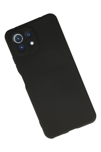 Newface Xiaomi Mİ 11 Lite Kılıf First Silikon - Siyah resmi