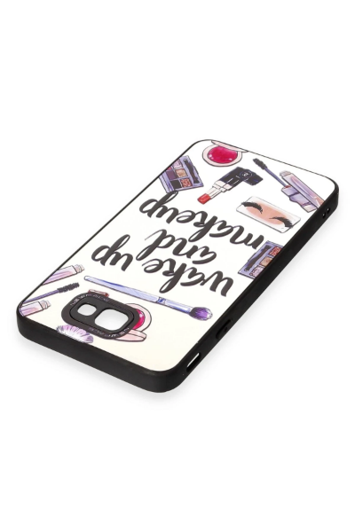 Newface Samsung Galaxy J7 Prime Kılıf Mirror Desenli Kapak - Mirror - 3 resmi