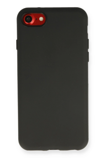Newface iPhone 7 Kılıf First Silikon - Siyah resmi