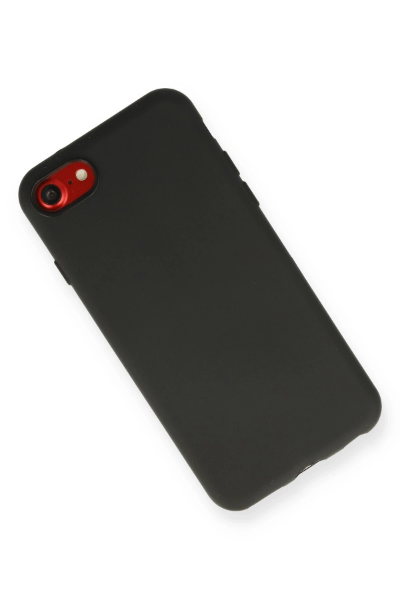 Newface iPhone 7 Kılıf First Silikon - Siyah resmi