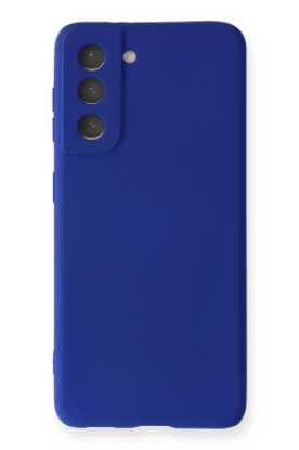 Newface Samsung Galaxy S21 FE Kılıf First Silikon - Lacivert resmi