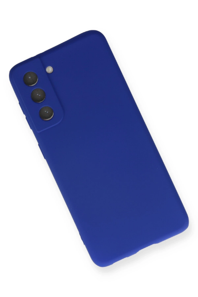 Newface Samsung Galaxy S21 FE Kılıf First Silikon - Lacivert resmi