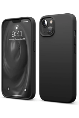 Newface iPhone 14 Kılıf First Silikon - Siyah resmi