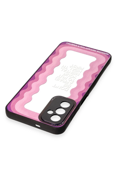 Newface Samsung Galaxy M23 Kılıf Mirror Desenli Kapak - Mirror - 11 resmi