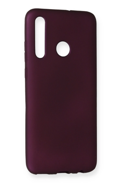 Newface Huawei Honor 20 Lite Kılıf First Silikon - Mürdüm resmi