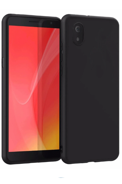 Newface TCL L7 Kılıf First Silikon - Siyah resmi
