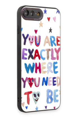 Newface iPhone 7 Plus Kılıf Mirror Desenli Kapak - Mirror - 10 resmi