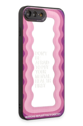 Newface iPhone 7 Plus Kılıf Mirror Desenli Kapak - Mirror - 11 resmi