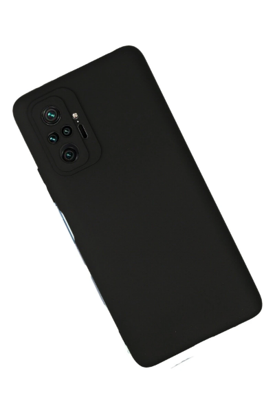 Newface Xiaomi Redmi Note 10 Pro Kılıf First Silikon - Siyah resmi