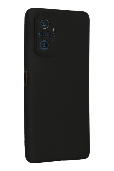 Newface Xiaomi Redmi Note 10 Pro Kılıf First Silikon - Siyah resmi
